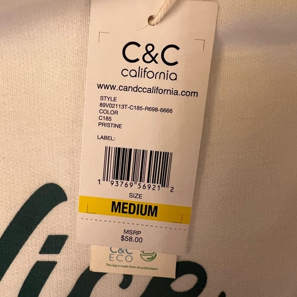 C & C California “Nice-ish”long sleeve top - Picture 7 of 7